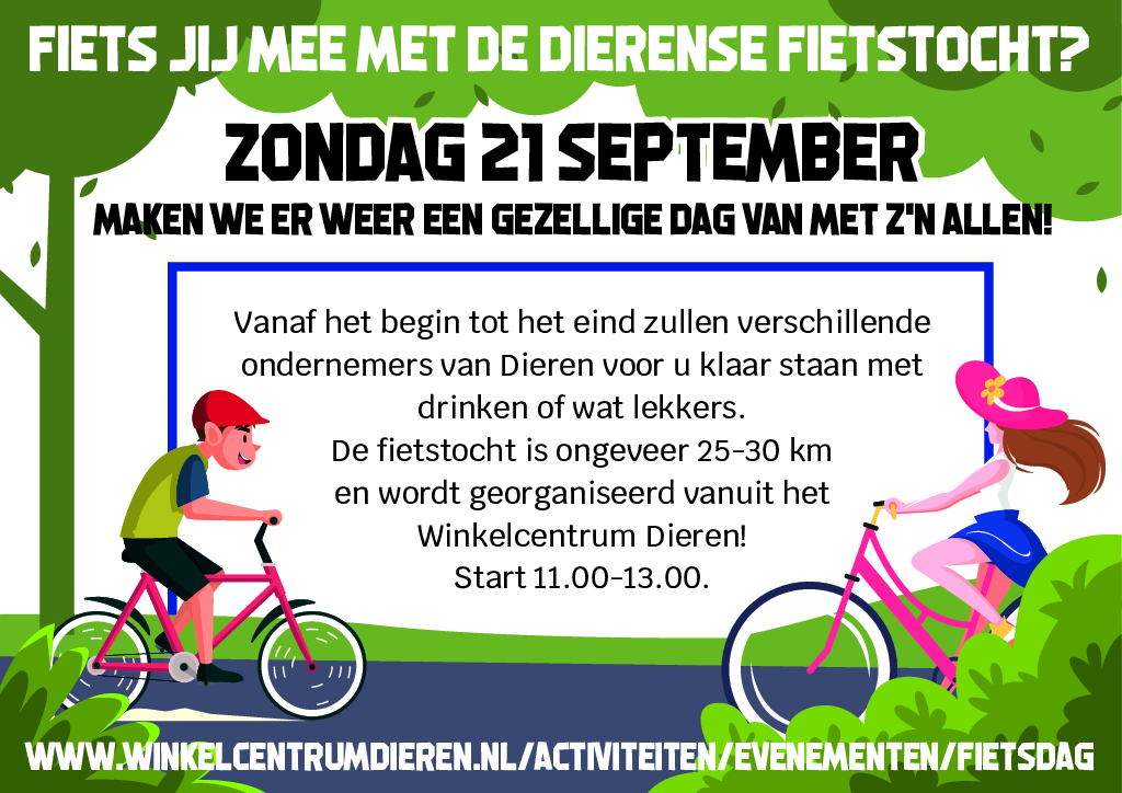 De Dierense Fietstocht is van start – ondanks een beetje miezer! 🚴‍♂️🌧️